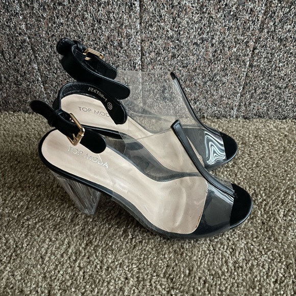 Like New Top Moda heels size 10 - Picture 2 of 3